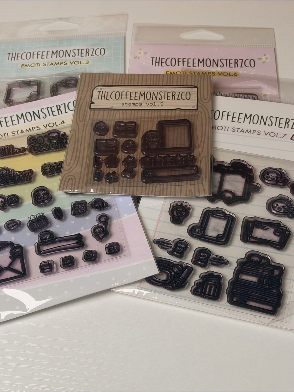 Thecoffeemonsterzco Stamp Sets